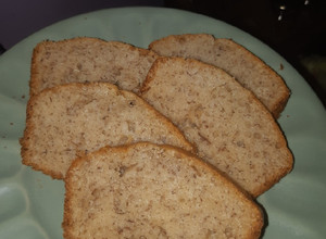 Una foto de Budín de banana sin huevo ni manteca súper fácil y húmedo