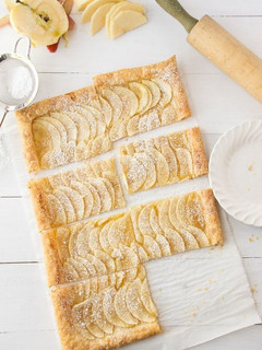 Una foto de Tarta de manzana