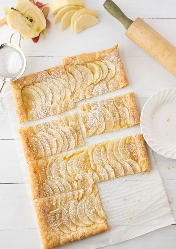 Una foto de Tarta de manzana