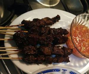 Resep mudah Sate maranggi ala mama Mila Enak Sempurna