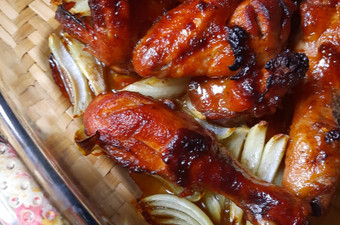 Cara Memasak Ayam Panggang Bumbu Ngohiong (Asian BBQ Chicken) Yang Enak Sekali