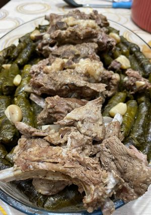 صورة لوصفة ورق عنب بالريش