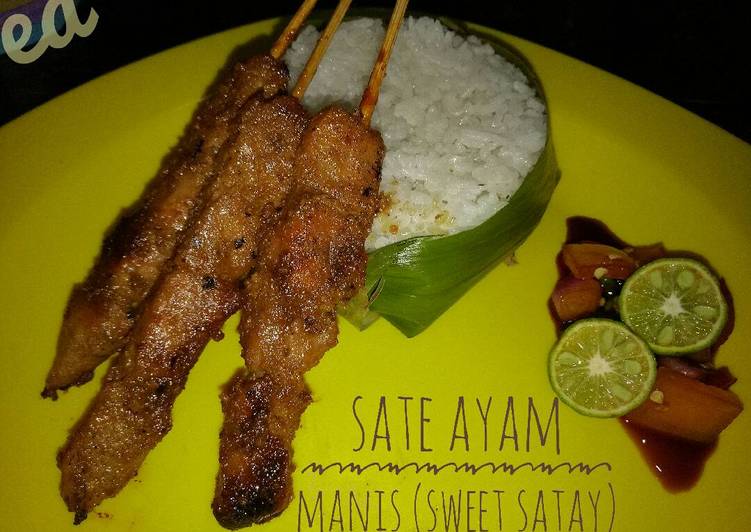 Sate Ayam Manis (sweet satay)