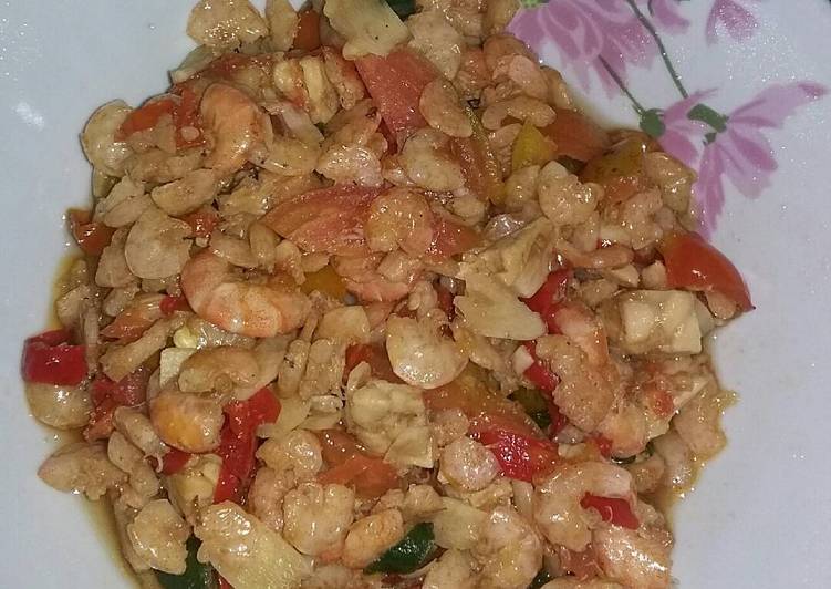 Resep Udang Manis Sederhana, Lezat