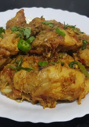 A picture of Chicken Irani karahi.