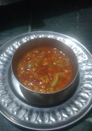 દૂધી ચણાની દાળનું શાક (Dudhi dal nu shak recipe in Gujarati) રેસીપી મુખ્ય ફોટો
