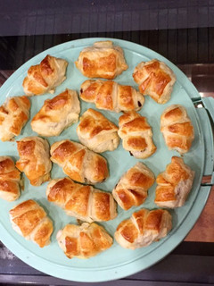 Una foto de Croissant de kinder delice