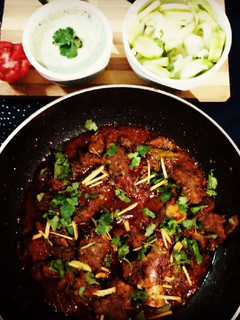 A picture of Mutton shinwari karahi.