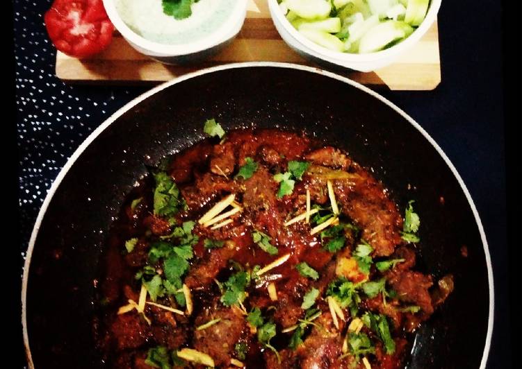 Recipe of Perfect Mutton shinwari karahi