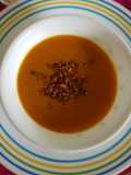 Sopa de zanahoria con tomillo