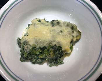 Unique Cuisine Easter Spinach Casserole  Savory Delicious