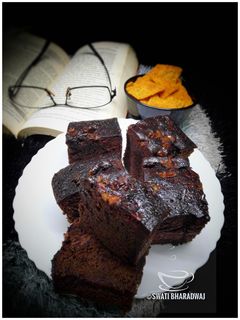 ডার্ক চকোলেট ব্রাউনি (Dark Chocolate Brownie recipe in Bengali) রেসিপির প্রধান ছবি
