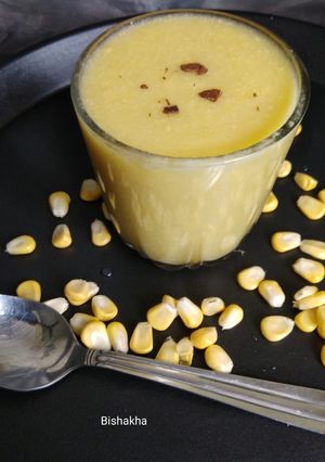 A picture of Corn Cinnamon Soup.