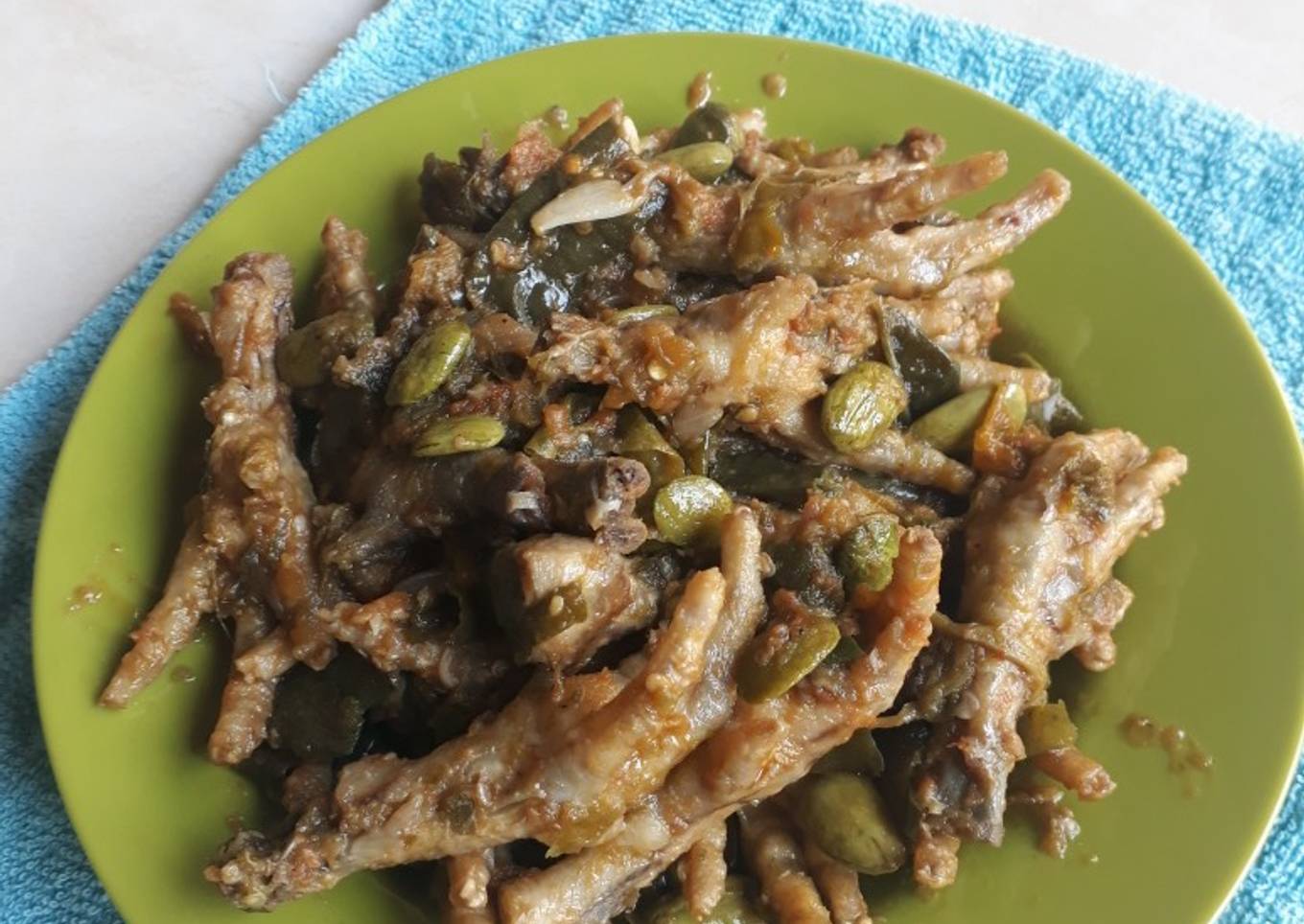 Ceker Pete Sambal Hijau