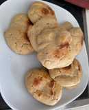 Galletas de vainilla y plátano