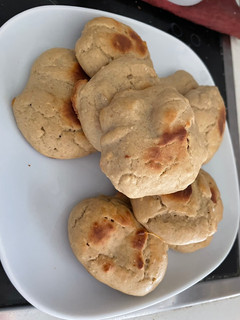 Una foto de Galletas de vainilla y plátano