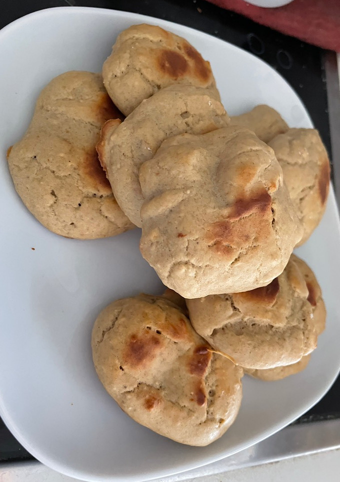 Una foto de Galletas de vainilla y plátano