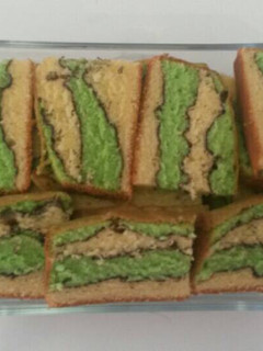 Foto resep Topo map love cake (kek alunan kasih)