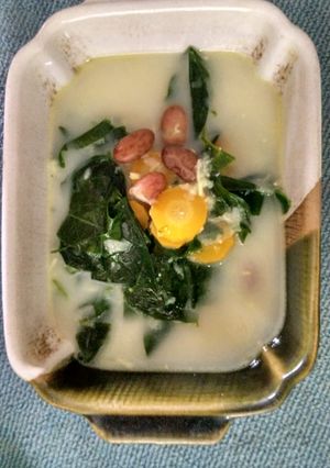 Foto resep Daun katuk kuah creme (santan)