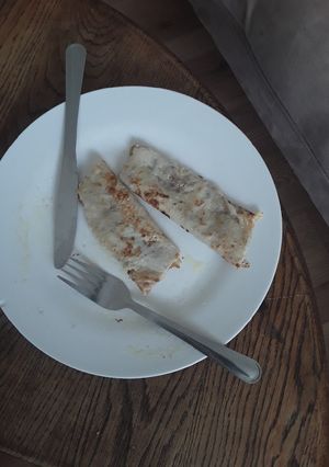 A picture of English Pancakes 😘.