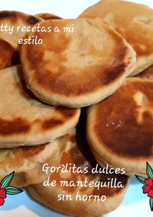 A picture of Sweet Butter Gorditas (No Oven Needed).