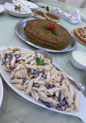 صورة لوصفة سلطة المعكرونة