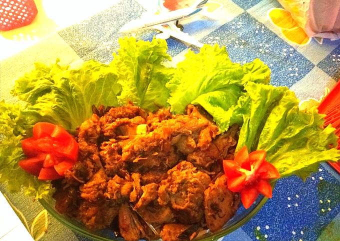 Gepuk aka empal daging ala mamaku