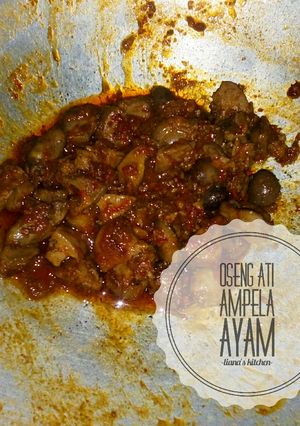 Foto resep Oseng Ati Ampela Ayam