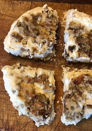 A picture of California Farm Tapas: Baked Goat Cheese.