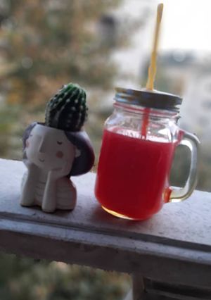 عکسی از دستور اسموتی هندونه 😋🍉🍷