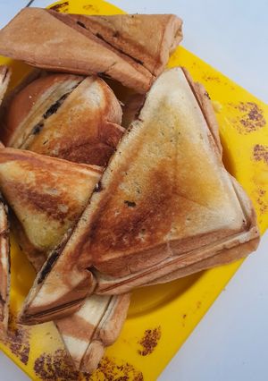 Foto resep Roti Bakar Meses Coklat