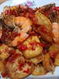 Kentang,Udang,Tahu,Balado