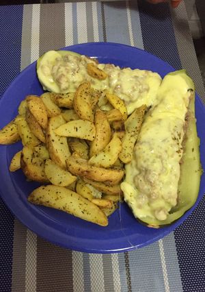 Una foto de Zapallos italianos rellenos