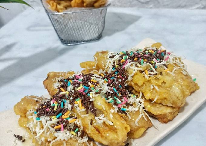 Resep Pisang Goreng krispi oleh Azda Mathbakh - Cookpad