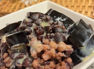 仙草紅豆牛奶冰 的食譜成品照片