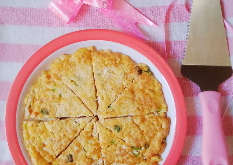 Cara mudah Menyiapkan Pizza Tahu Telur yang Enak Banget
