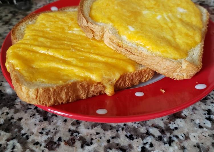 Steps to Cook Ultimate Breakfast, eggs with toast 🍞🥚