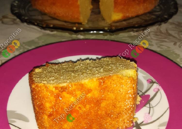 Simple Way to Prepare Super Quick Homemade Bolo de fubá fofinho