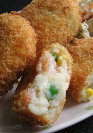 A picture of Creamy Prawn ‘Korokke’.