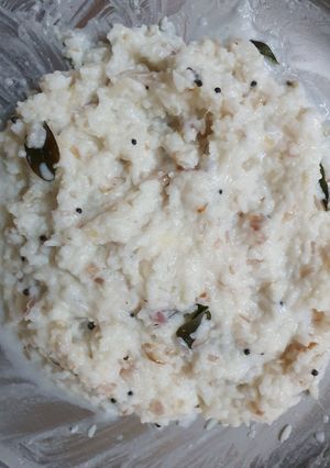 A picture of Curd rice.