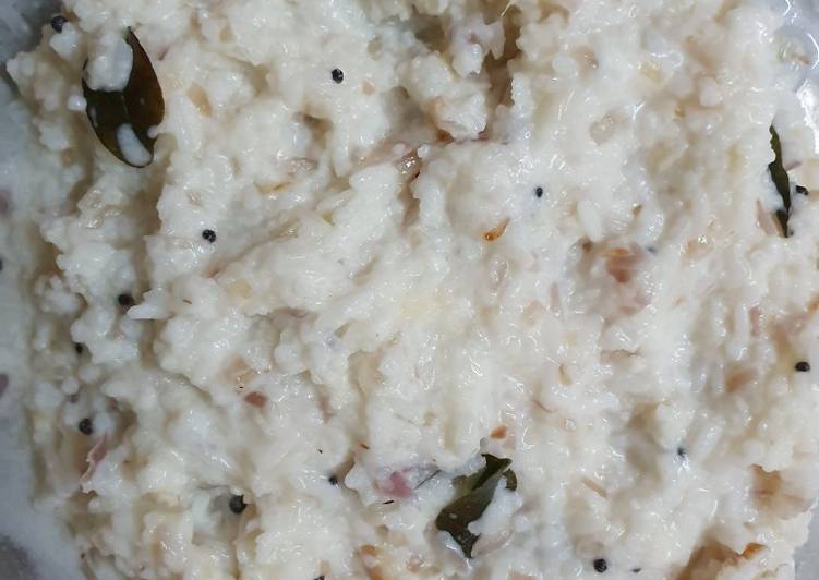 Simple Way to Make Speedy Curd rice