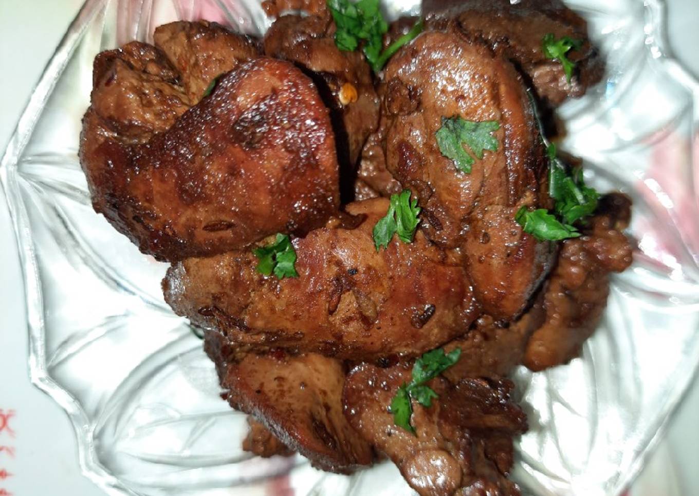 Recipe of Award-winning Chicken Kaleji stir fry