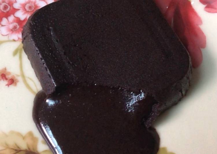 Bagaimana Membuat Choco lava cake molten chocolate coklat lumer kukus yang Enak