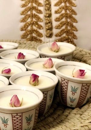 صورة لوصفة مهلبية القرقيعان