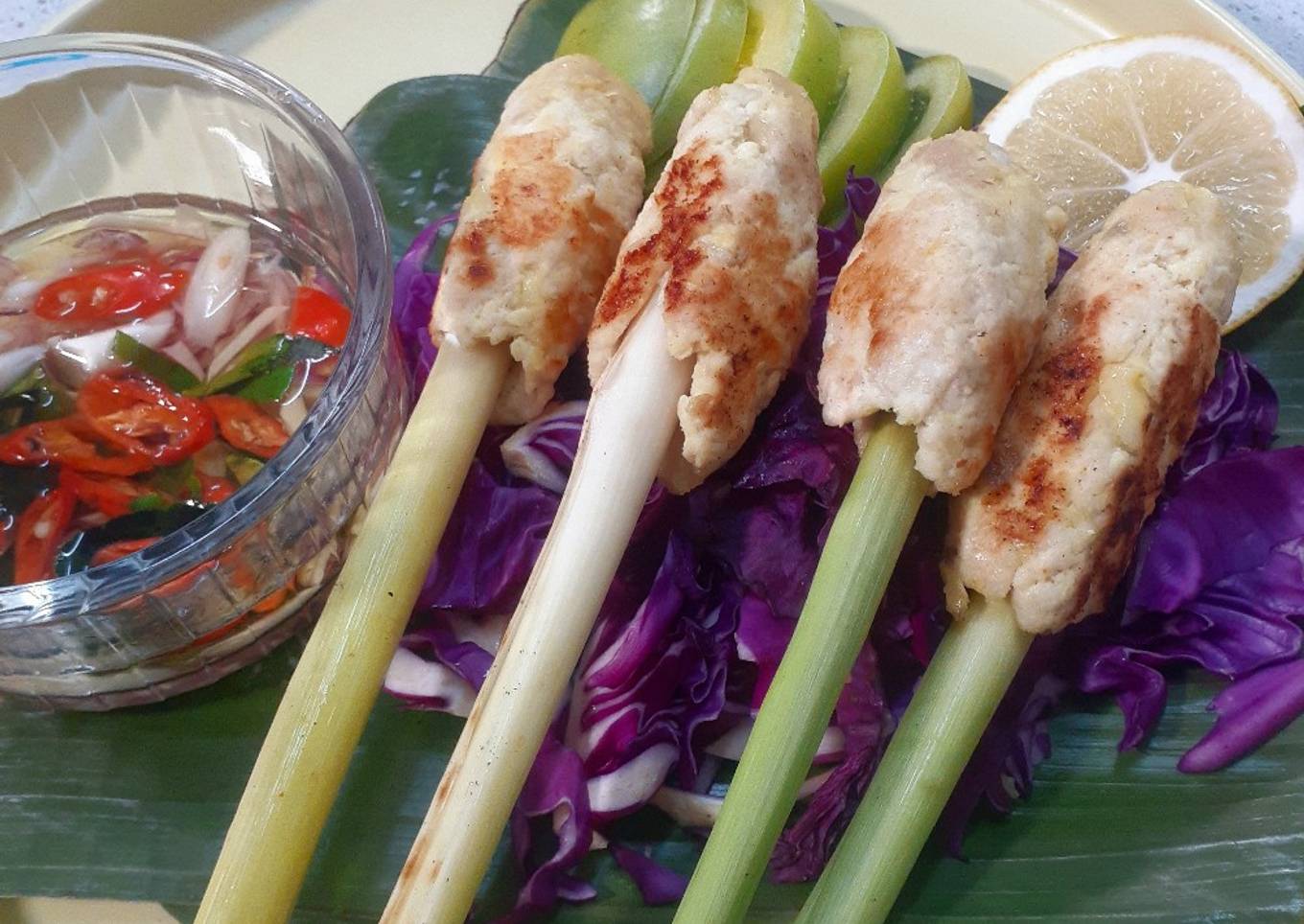 Sate Lilit Ayam Bali
