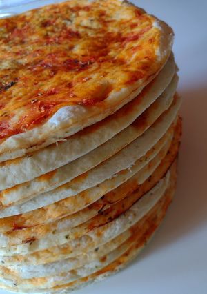 Una foto de Pizza casera