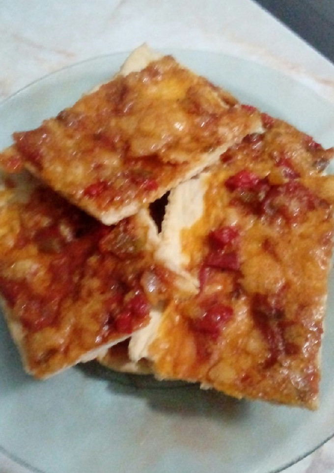 Una foto de Pizza