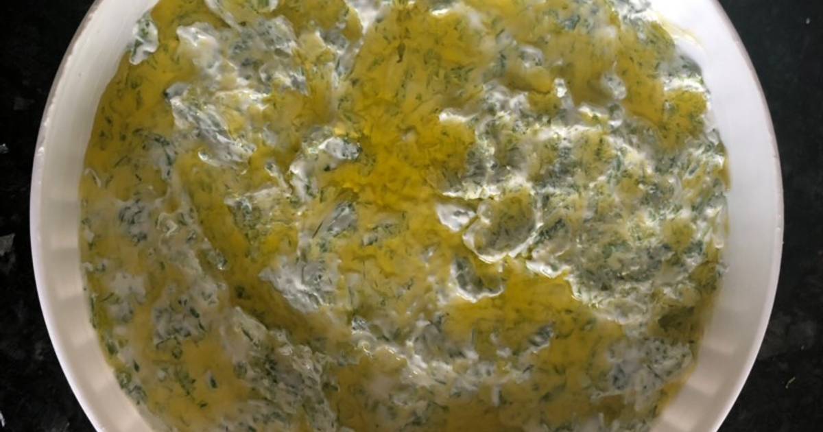 Mustard green dip Recipe by Layla (lulu) Cookpad