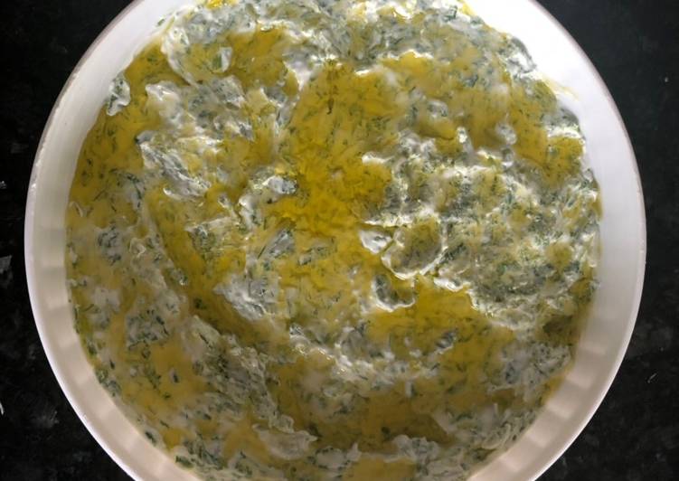 Simple Way to Make Speedy Mustard green dip