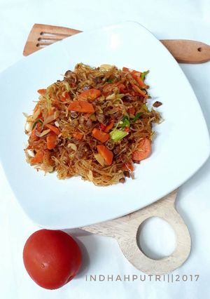 Foto resep Tumis soun pedas